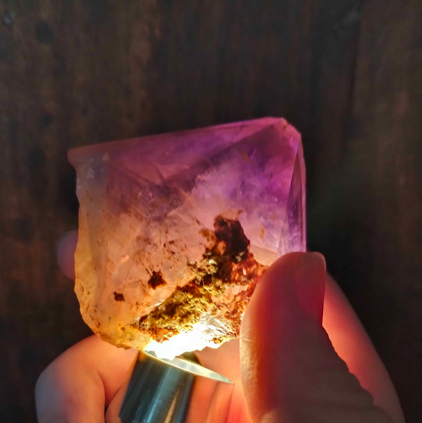 Sourced from the historic 'The Great Australian Amethyst Mine,' these hand-dug amethyst points carry a legacy dating back to the 1960s. Their rarity lies not only in the iconic location but also in the exceptional quality that is seldom found in our country. The crystals, adorned with inclusions and zoning of smoky quartz and amethyst, showcase the unique geological processes at play. Unearthed from this distinctive Australian mine, each amethyst point holds a piece of history and inherent beauty.