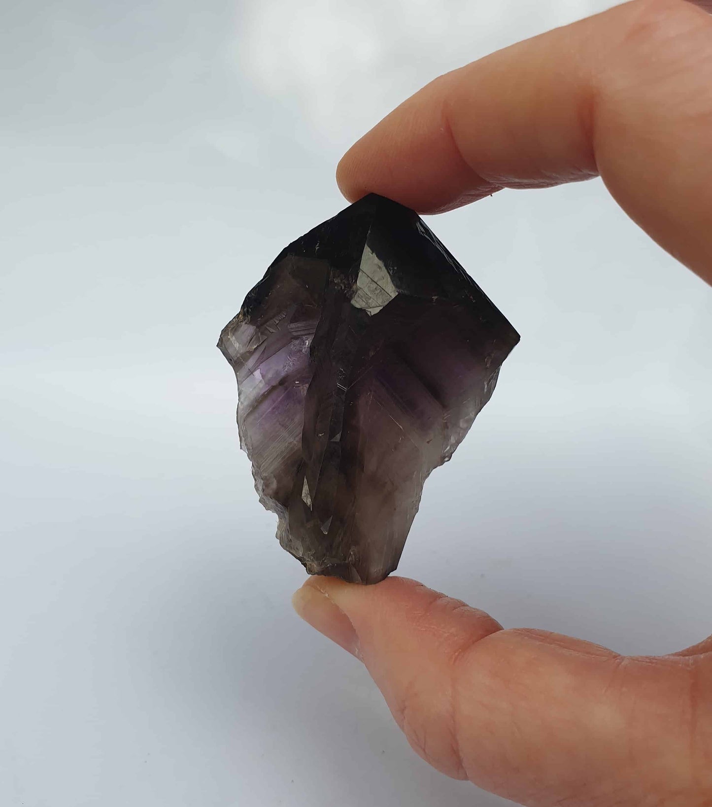Australian Smoky Amethyst Point