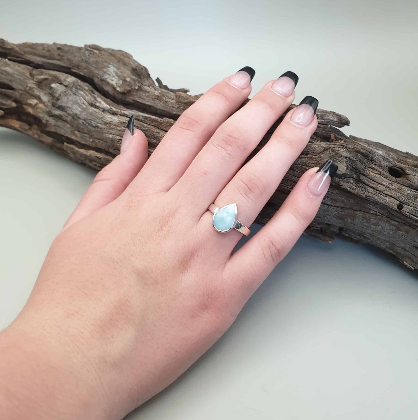 Larimar Ring size 8