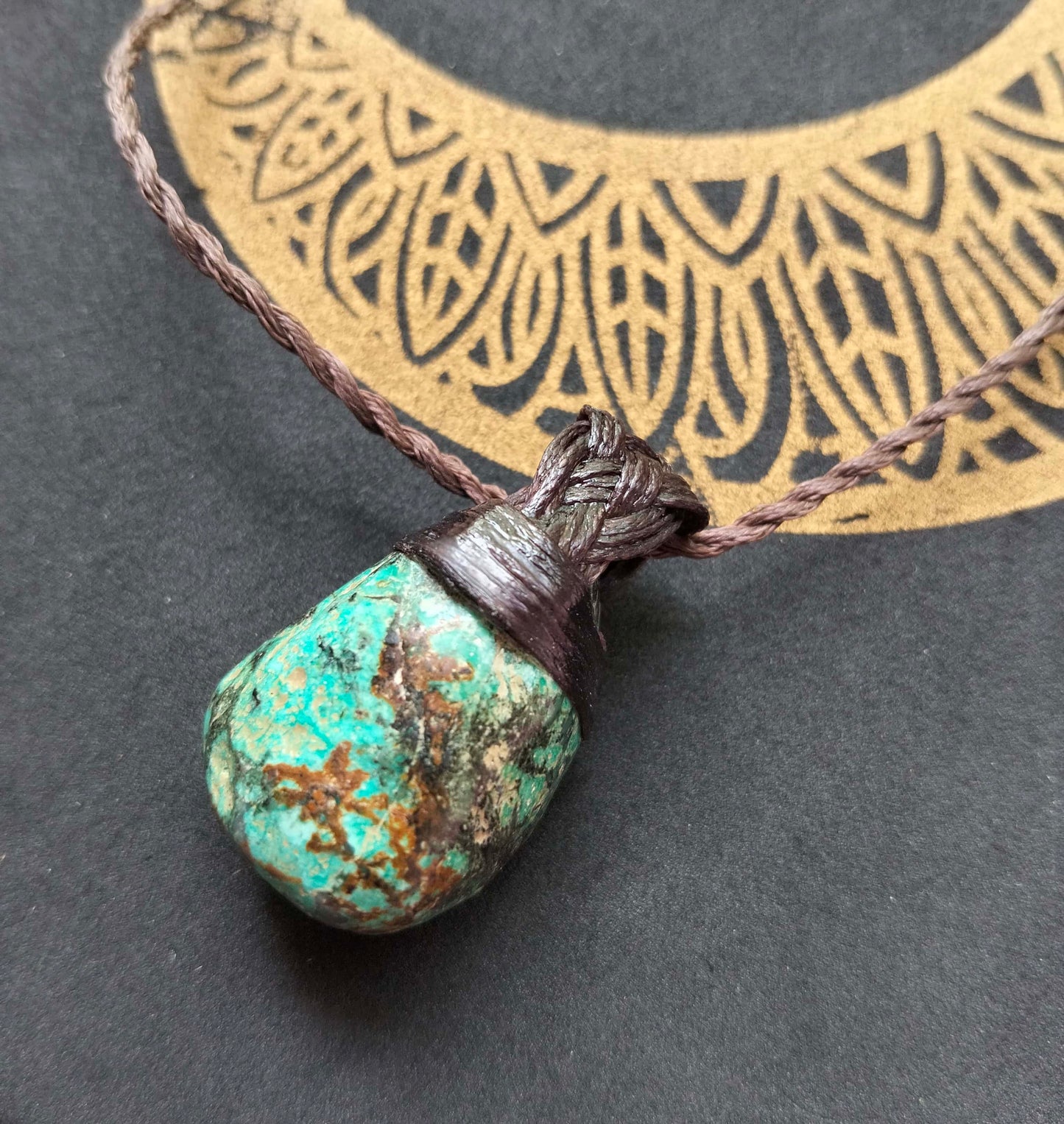 African Turquoise Necklace