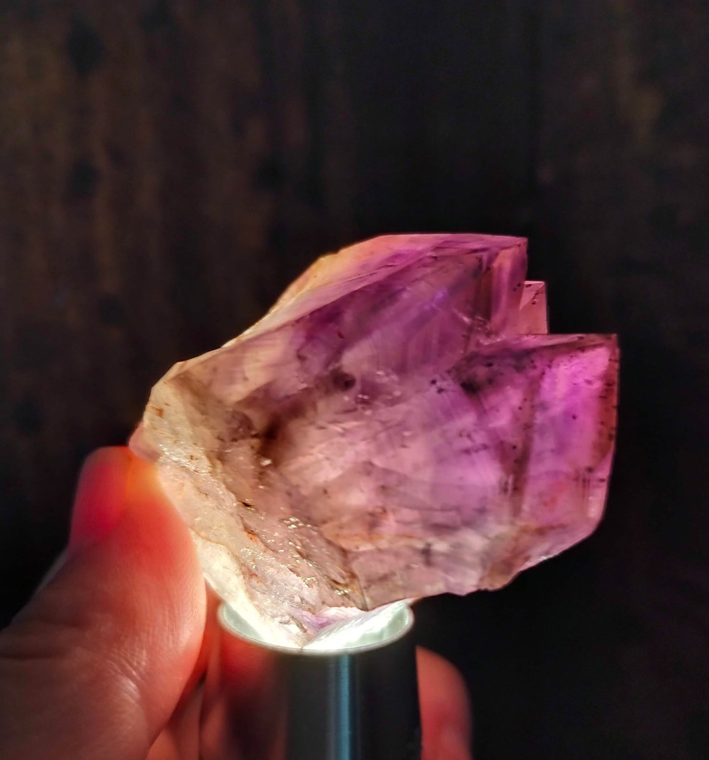 Australian Amethyst crystal, adorned with inclusions and zoning of amethyst, showcase the unique geological processes at play. Unearthed from this distinctive Australian mine, each amethyst point holds a piece of history and inherent beauty.