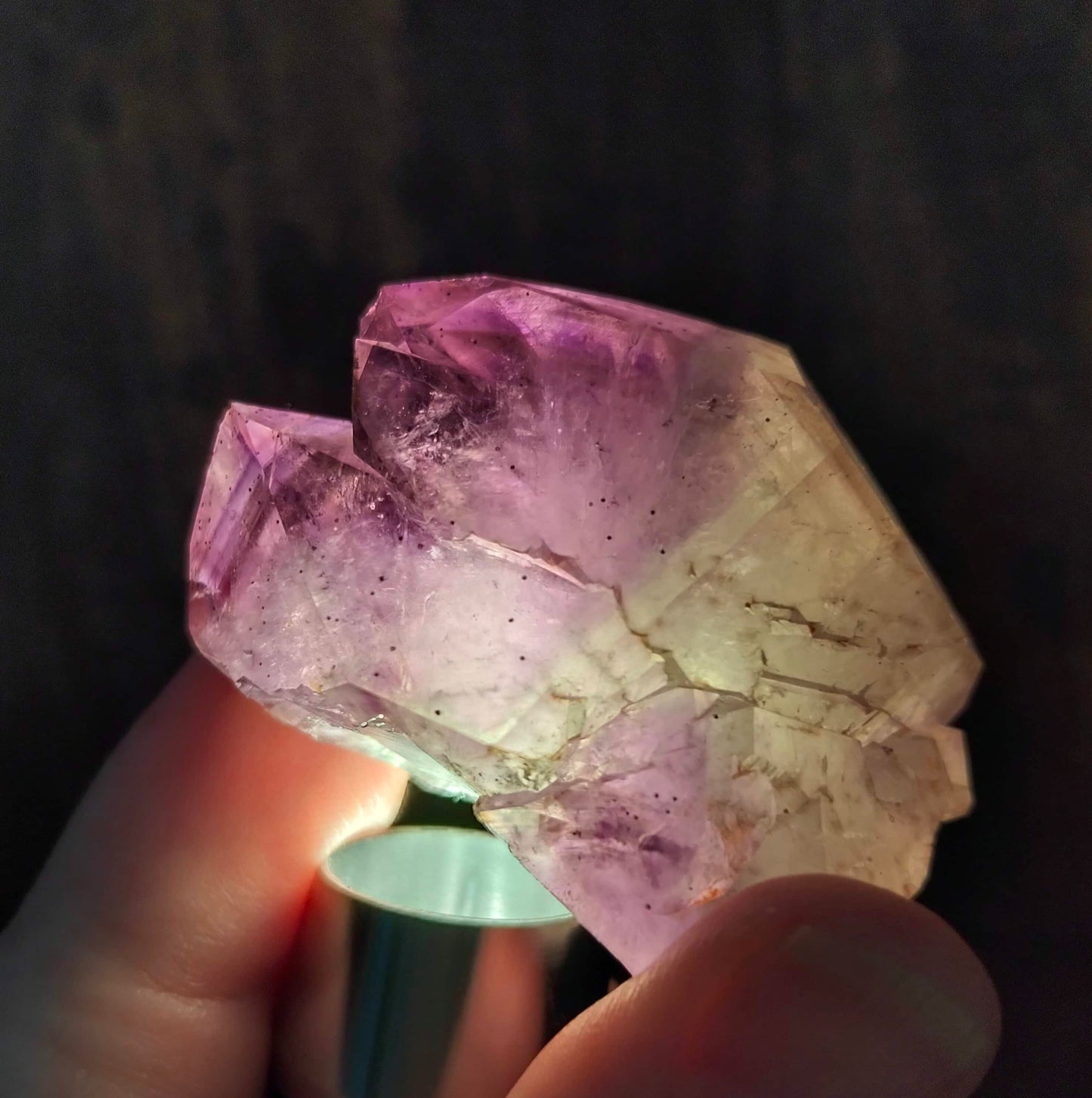 Australian Amethyst crystal, adorned with inclusions and zoning of amethyst, showcase the unique geological processes at play. Unearthed from this distinctive Australian mine, each amethyst point holds a piece of history and inherent beauty.