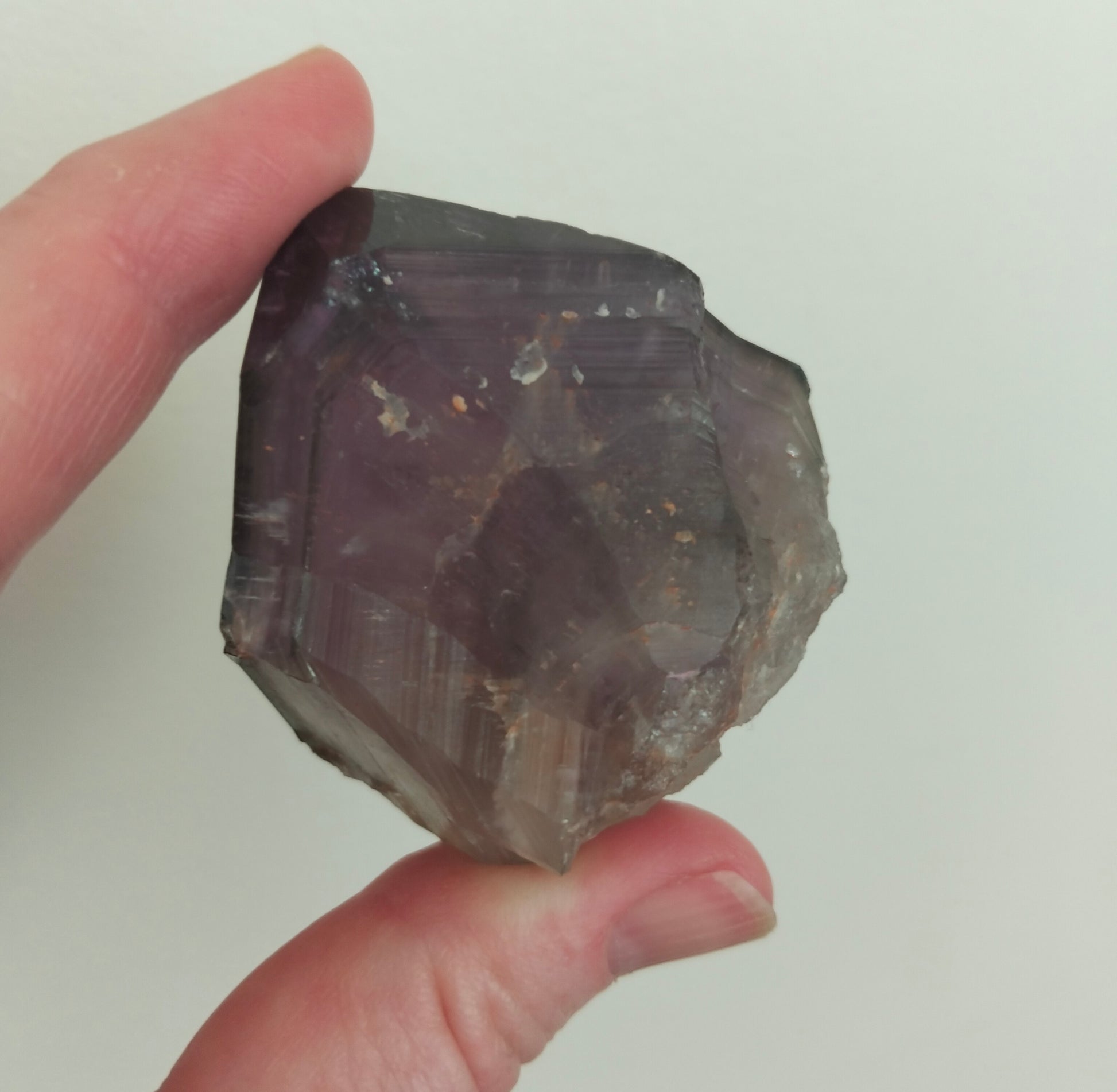 Australian Amethyst crystal, adorned with inclusions and zoning of amethyst, showcase the unique geological processes at play. Unearthed from this distinctive Australian mine, each amethyst point holds a piece of history and inherent beauty.