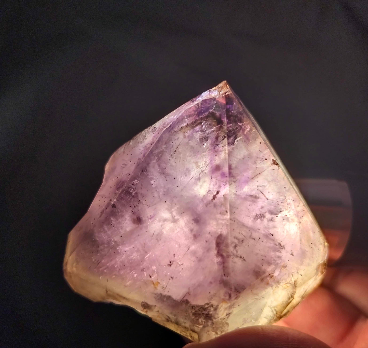 Australian Amethyst crystal, adorned with inclusions and zoning of amethyst, showcase the unique geological processes at play. Unearthed from this distinctive Australian mine, each amethyst point holds a piece of history and inherent beauty.