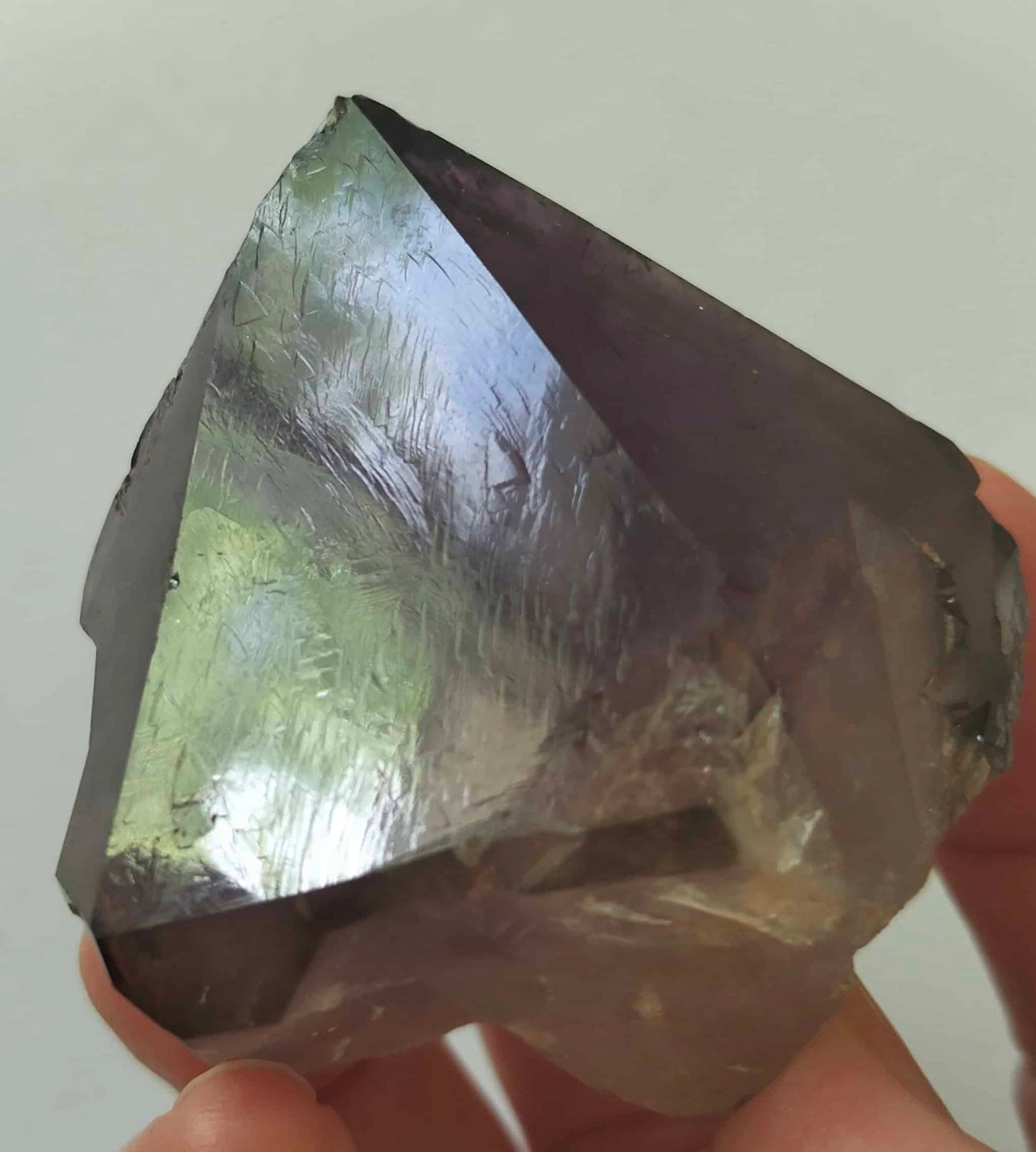 Australian Amethyst crystal, adorned with inclusions and zoning of amethyst, showcase the unique geological processes at play. Unearthed from this distinctive Australian mine, each amethyst point holds a piece of history and inherent beauty.