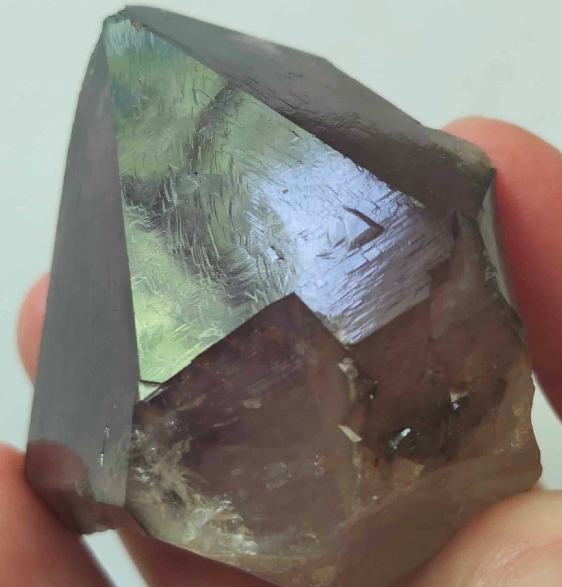 Australian Amethyst crystal, adorned with inclusions and zoning of amethyst, showcase the unique geological processes at play. Unearthed from this distinctive Australian mine, each amethyst point holds a piece of history and inherent beauty.