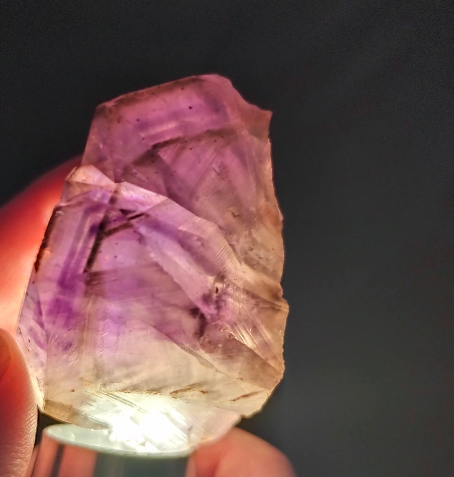 Australian Amethyst crystal, adorned with inclusions and zoning of amethyst, showcase the unique geological processes at play. Unearthed from this distinctive Australian mine, each amethyst point holds a piece of history and inherent beauty.