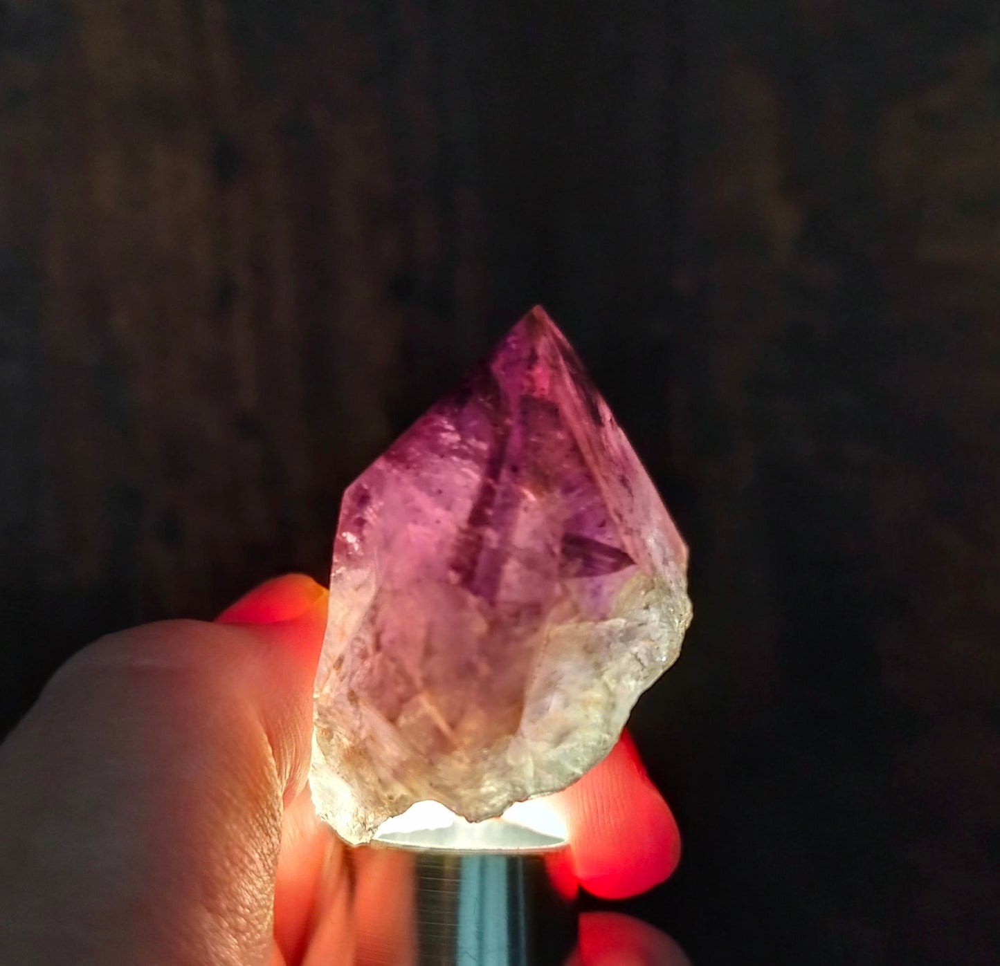 Australian Amethyst crystal, adorned with inclusions and zoning of amethyst, showcase the unique geological processes at play. Unearthed from this distinctive Australian mine, each amethyst point holds a piece of history and inherent beauty.