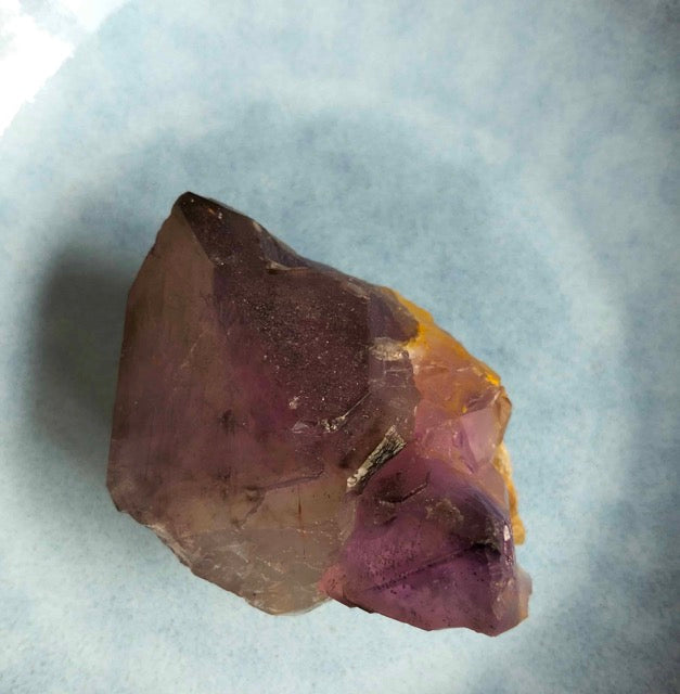 Australian Amethyst with Rare rutile, hematite and pyrite inclusions