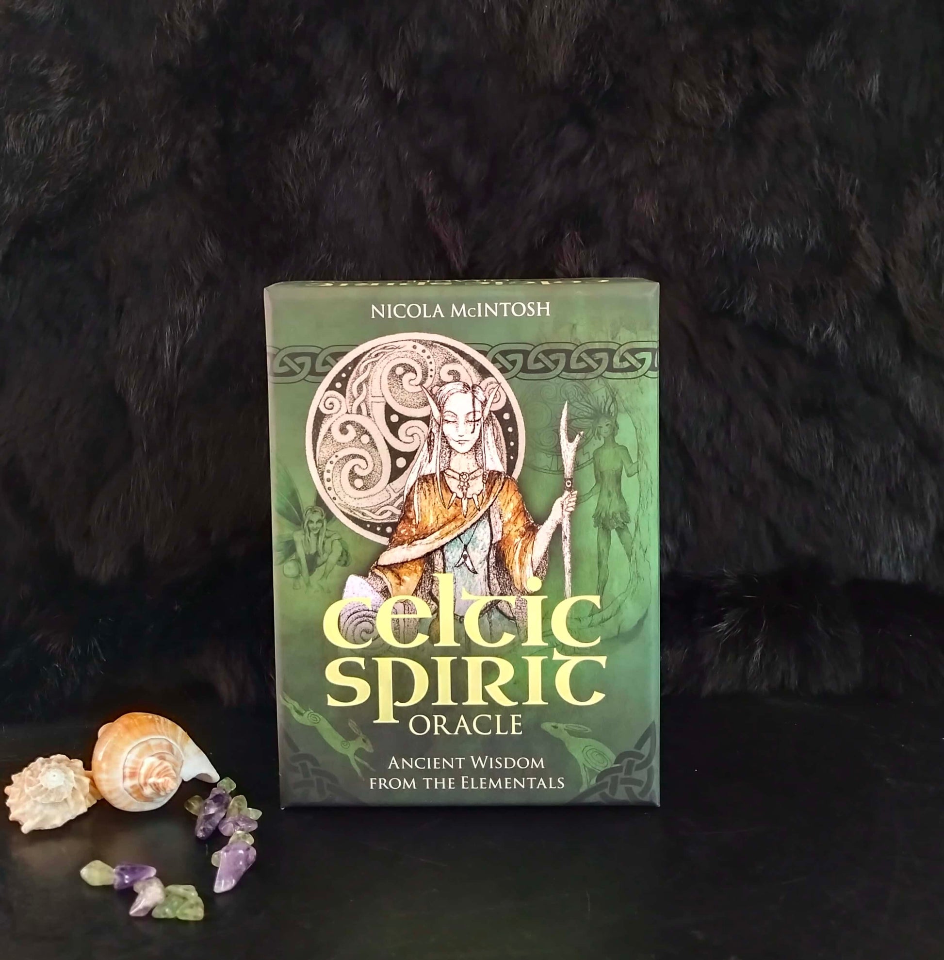 The Celtic Spirit Oracle Deck is a sacred tool designed to awaken spiritual awareness through the timeless wisdom of the Celts.