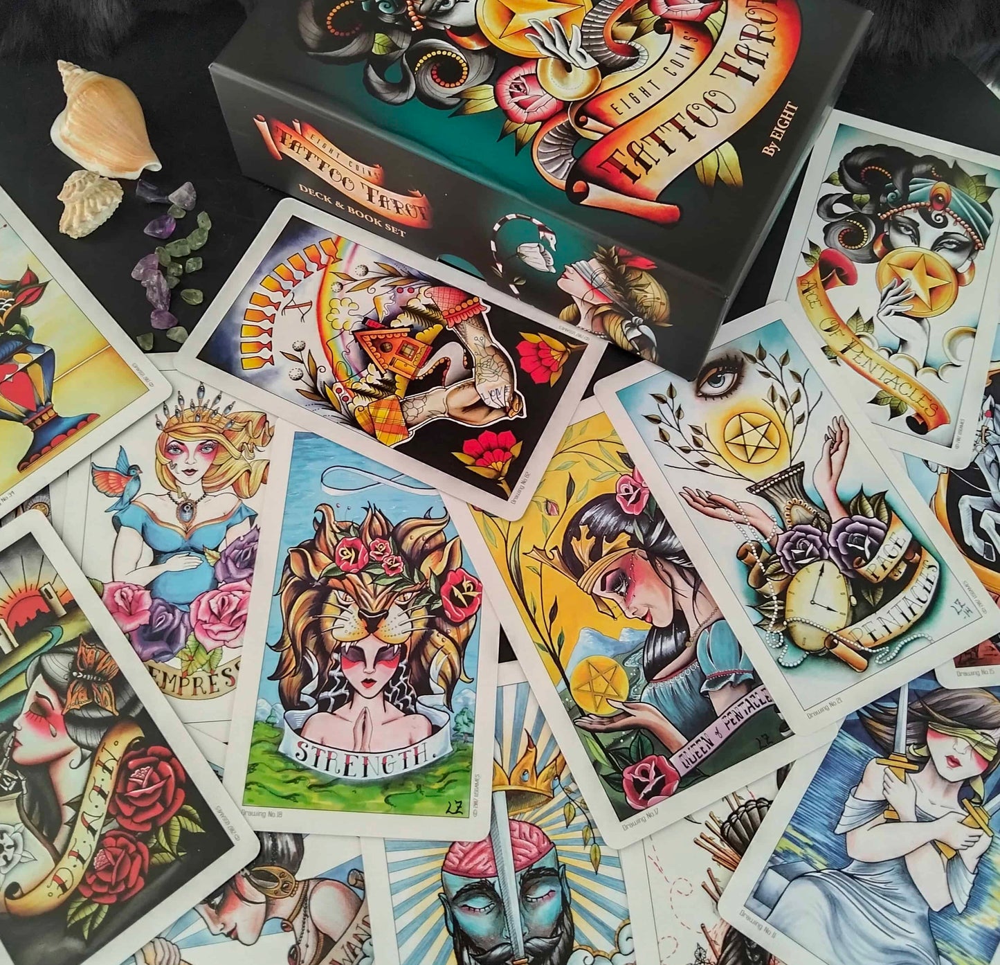 Eight Coins' Tattoo Tarot
