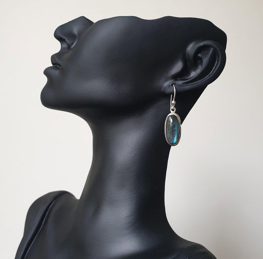 Labradorite Earrings