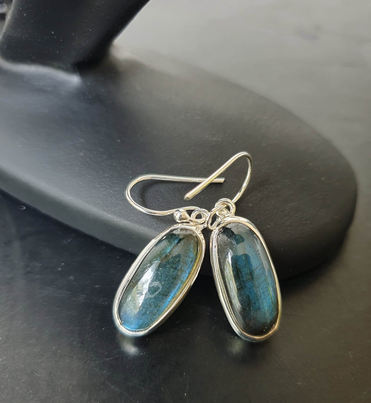 Labradorite Earrings