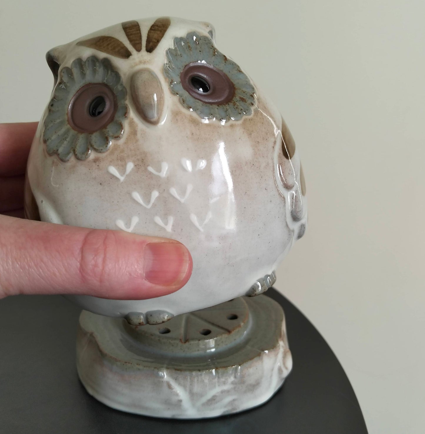Large Owl Incense Burner