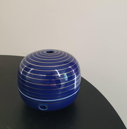 Miyuki Ginsen - Silver Lines Incense Burner