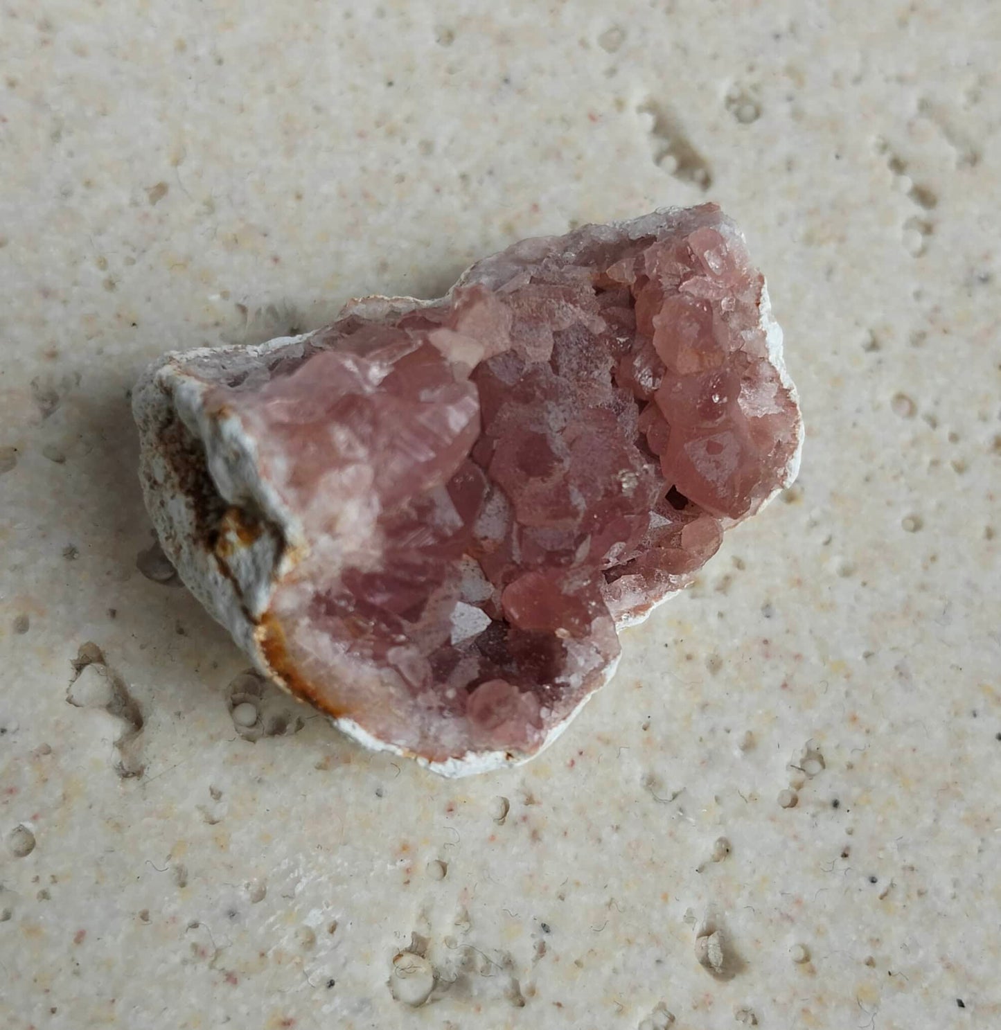 Patagonian Pink Amethyst Geode
