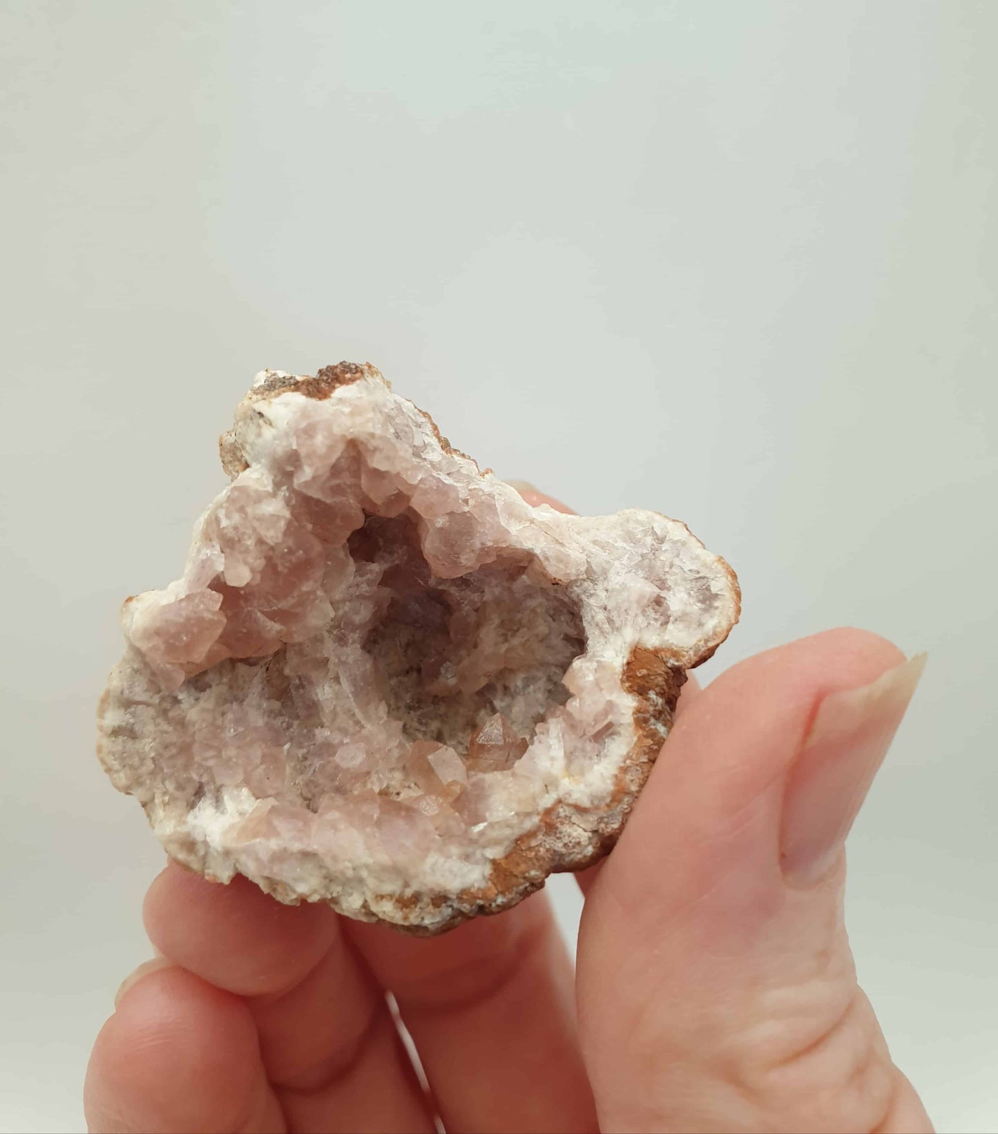 Patagonian Pink Amethyst Geode