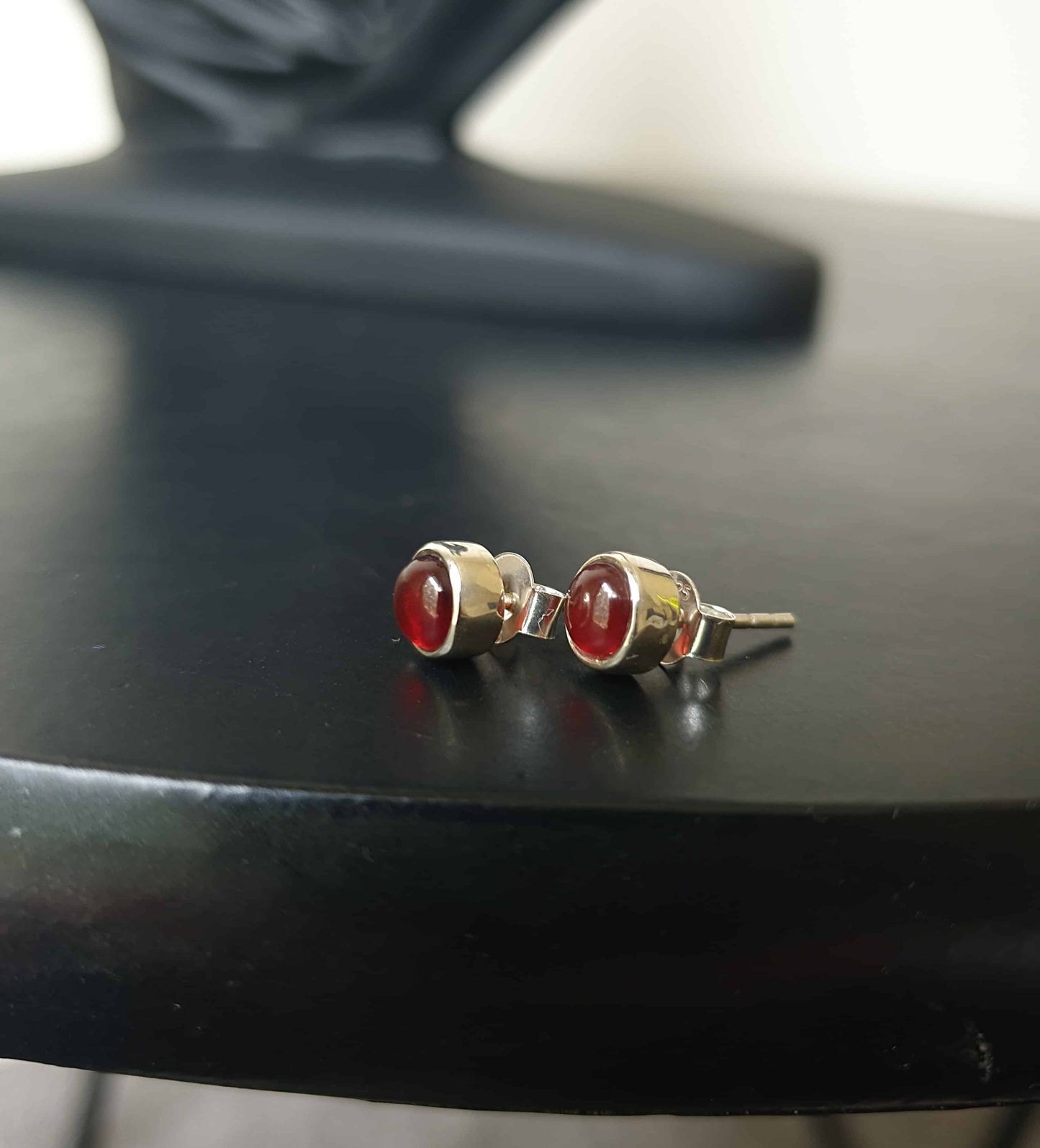 Ruby Stud Earrings