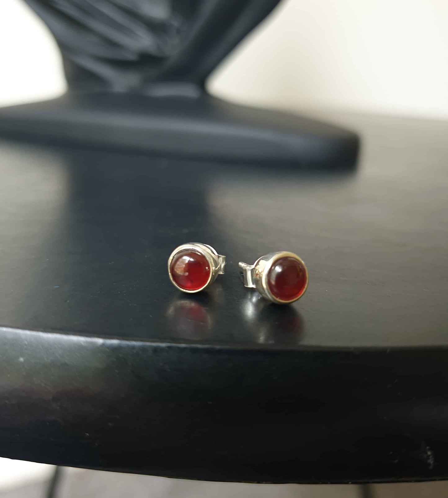 Ruby Stud Earrings