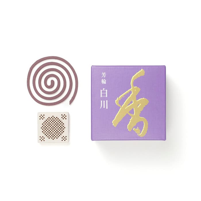 Shirakawa Incense Coils - White River