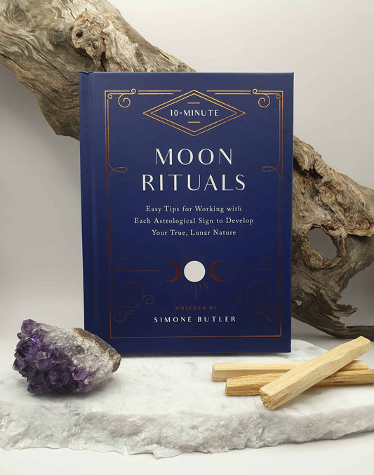 10 minute Moon Rituals will assist you in connecting with your primal lunar power with over 125 tips and rituals.