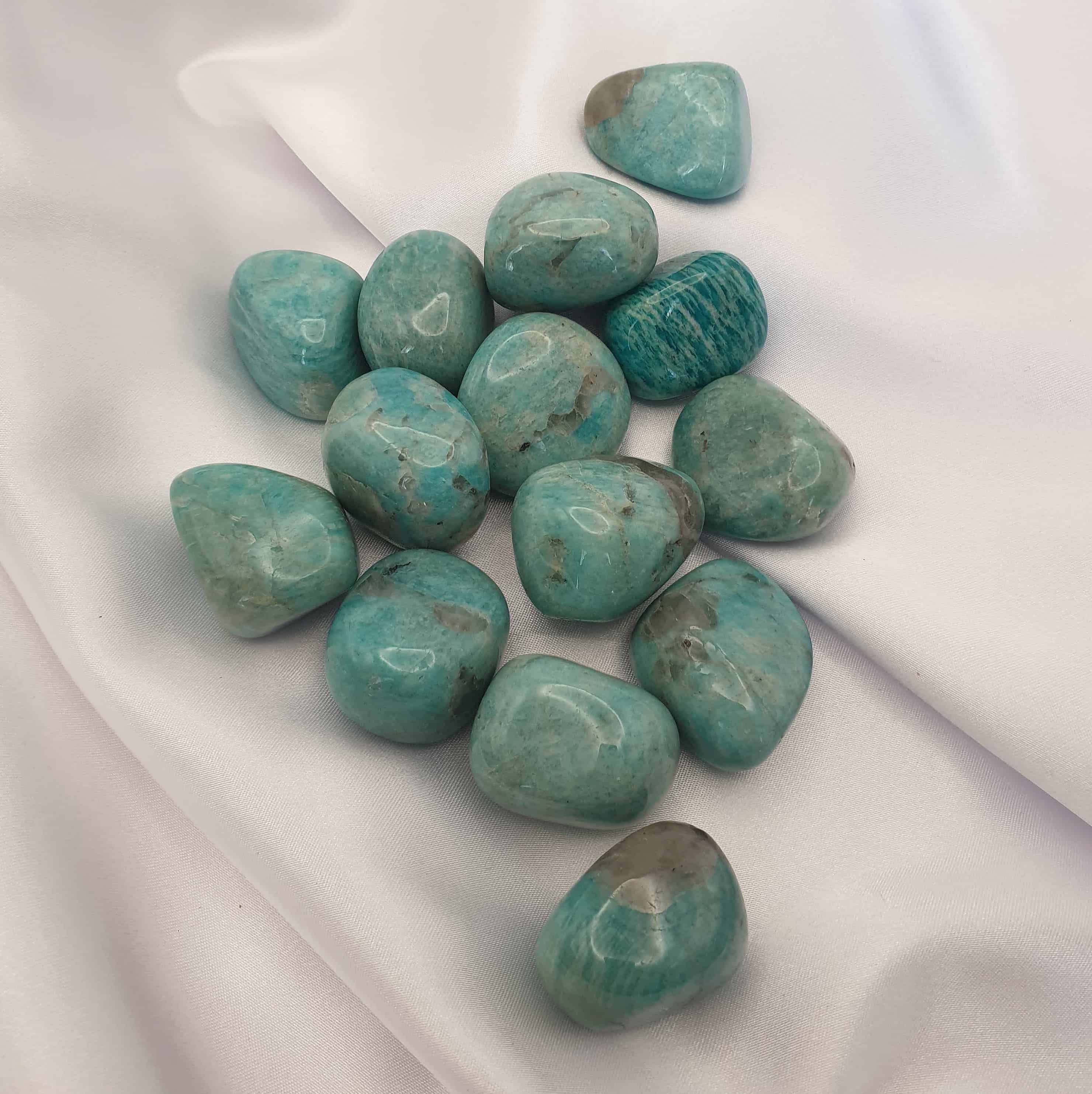 Amazonite Tumbled Stone – Oliver's Stone