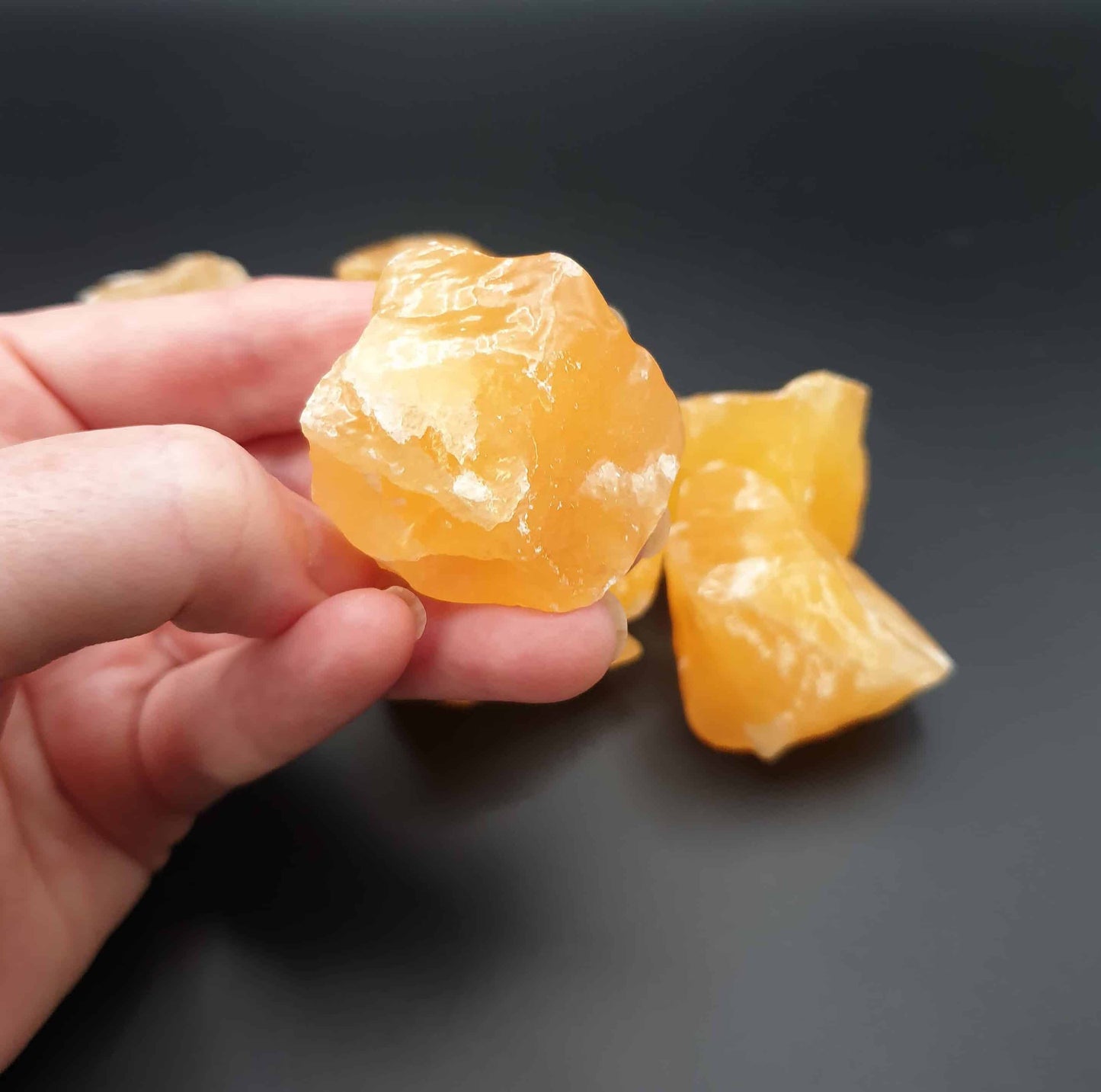 Orange Calcite Rough