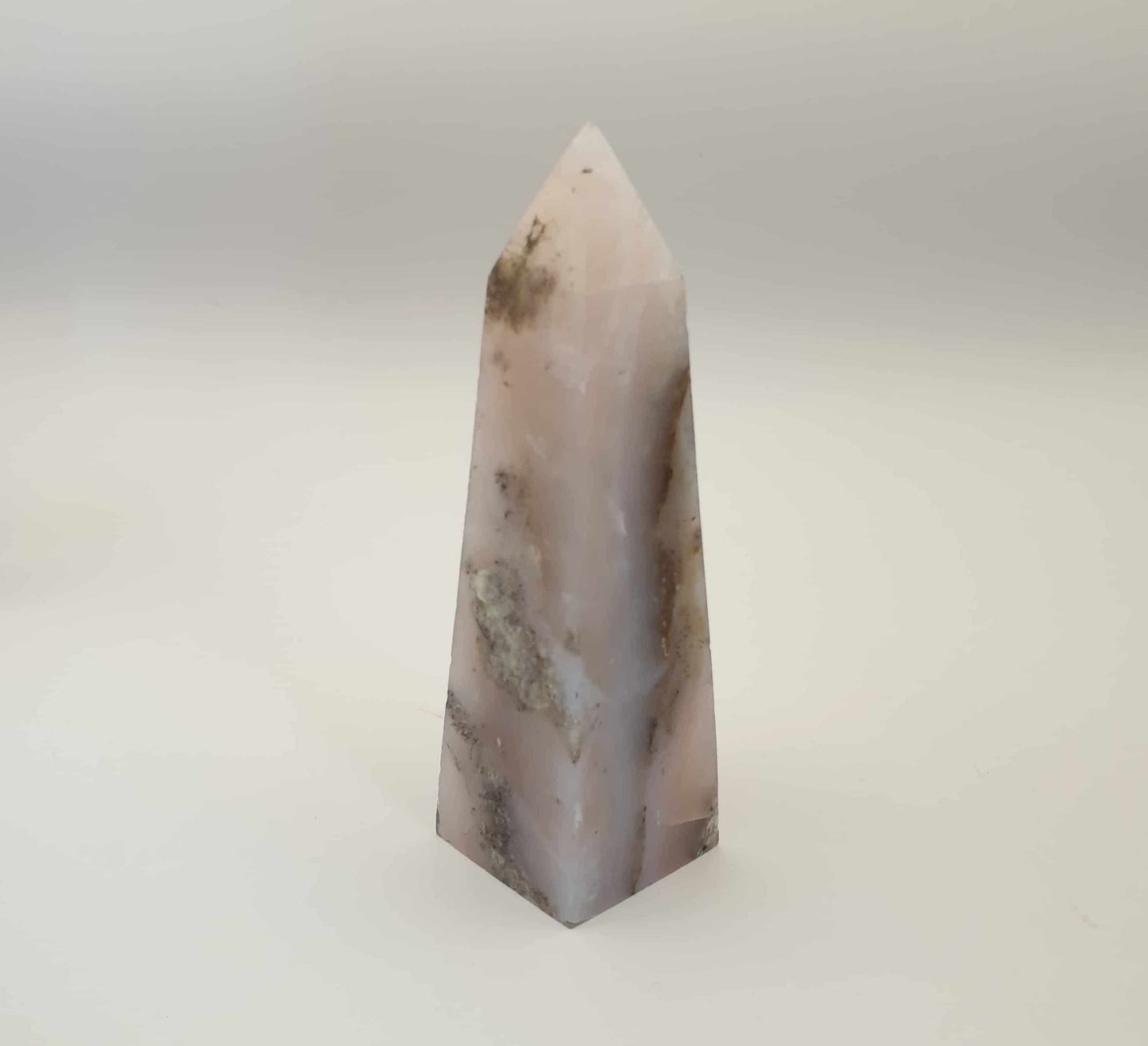 Peruvian Pink Opal Obelisk